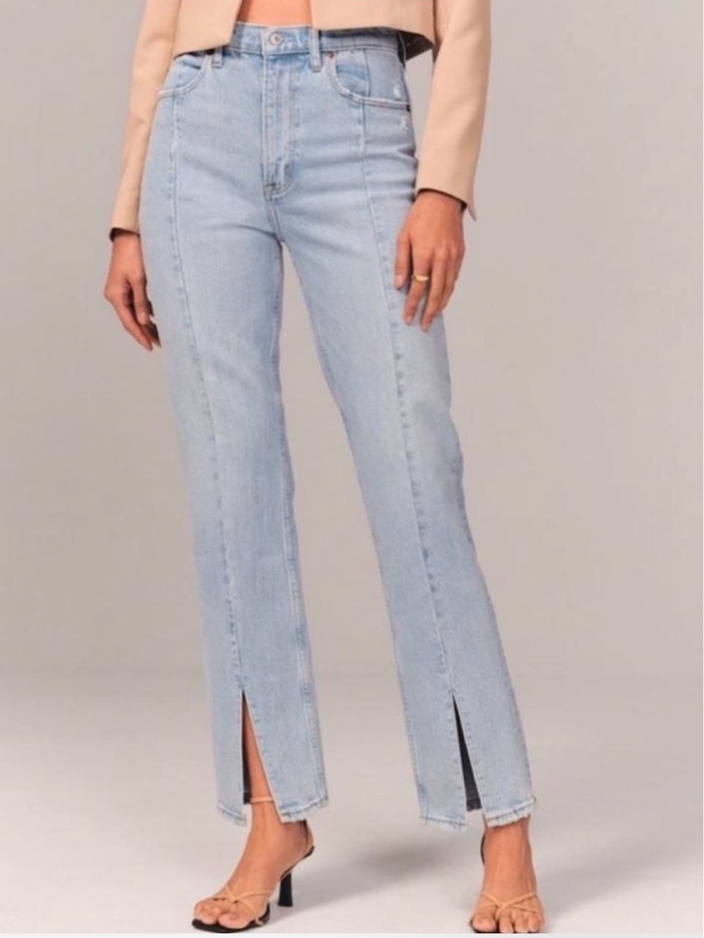 NWT Abercrombie & Fitch High Rise Skinny Jeans Size 31/12